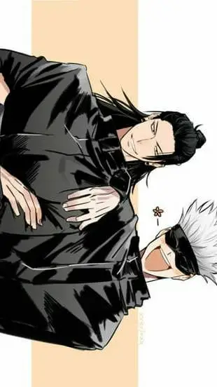 ai character: Gojo and Geto background