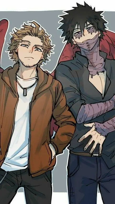 ai character: Hawks and Dabi background