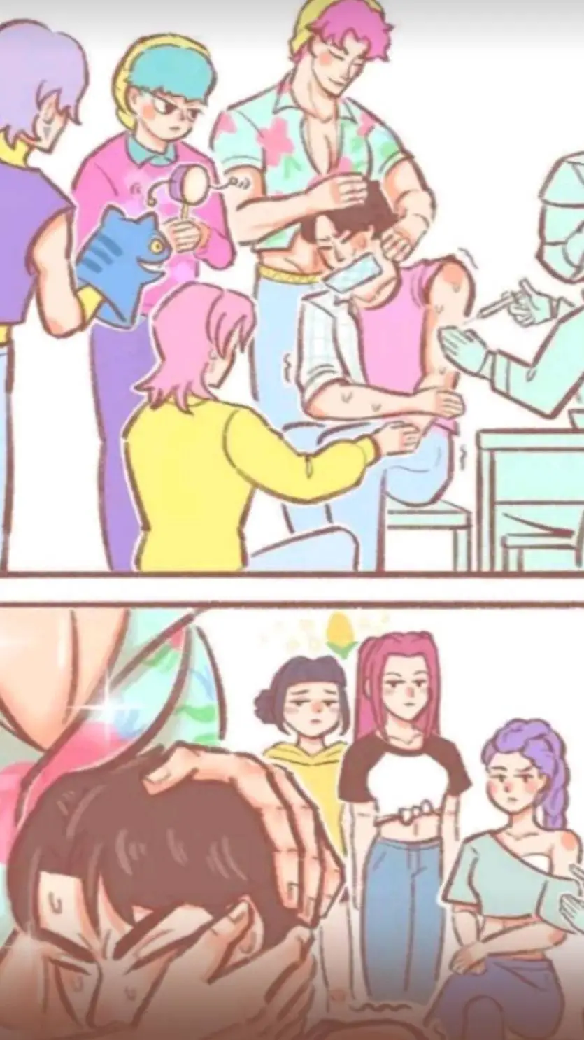 ai character: jinuScared background