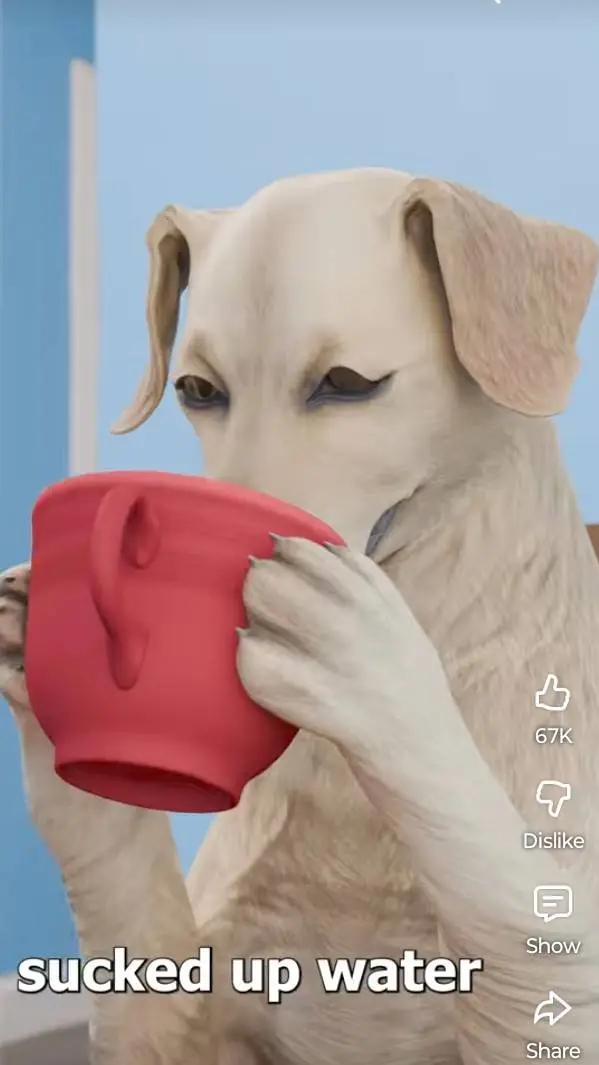 ai character: little girl  background