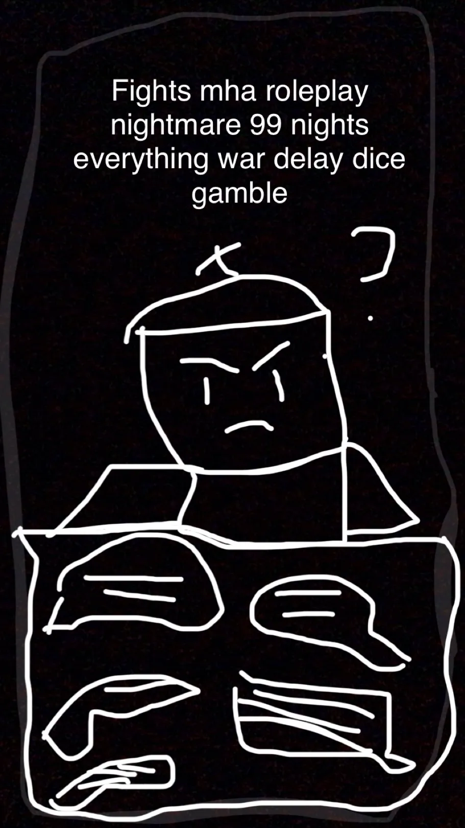 ai character: Random talkie? background