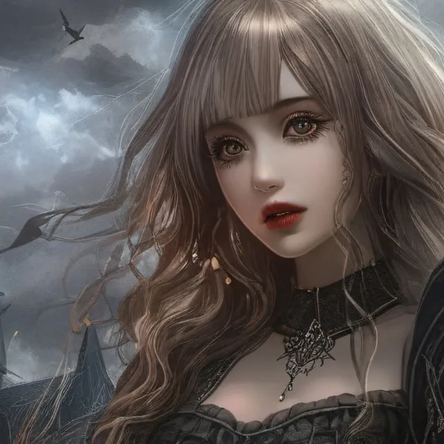 chat with ai character: Вампирша