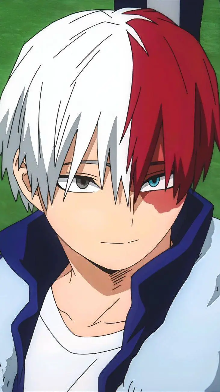 ai character: Shoto Todoroki 🧊🔥 background
