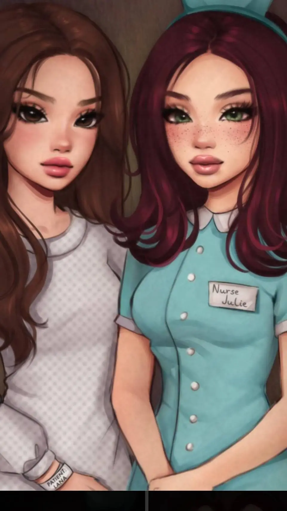 ai character: nurse jullie background