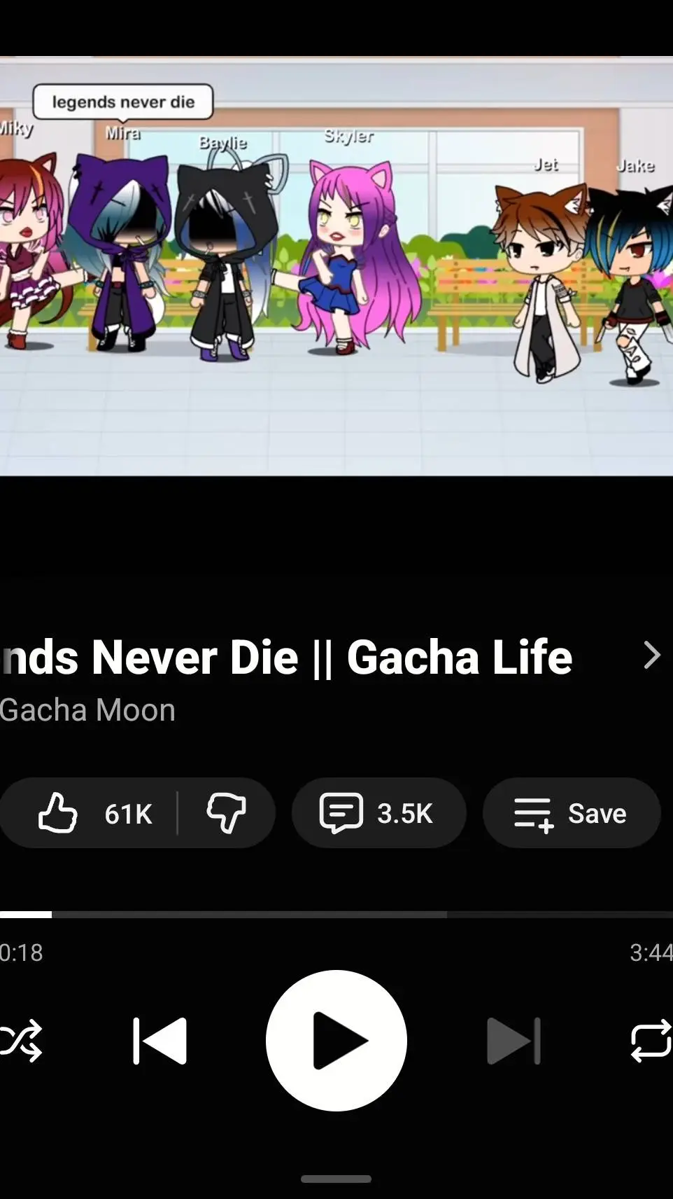 ai character: legends nerver die background