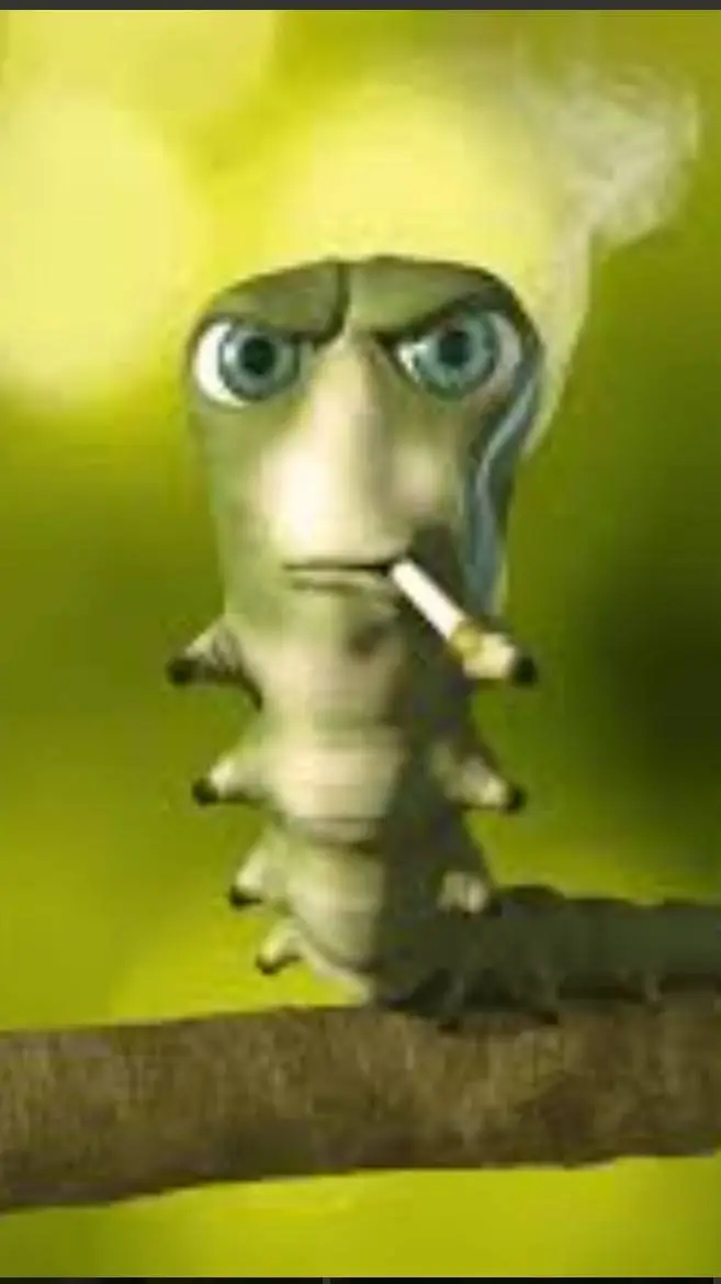 ai character: dumb worm background