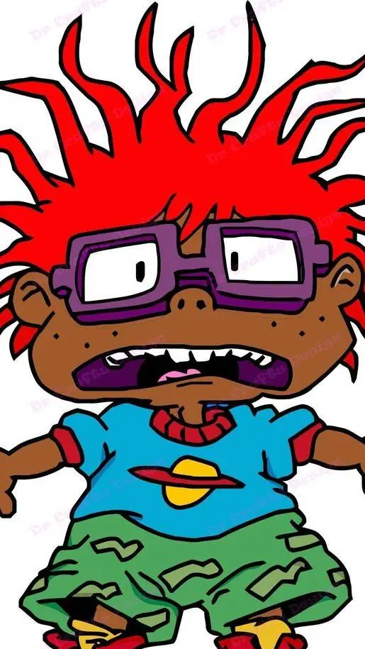 ai character: black Chucky 🧓 background