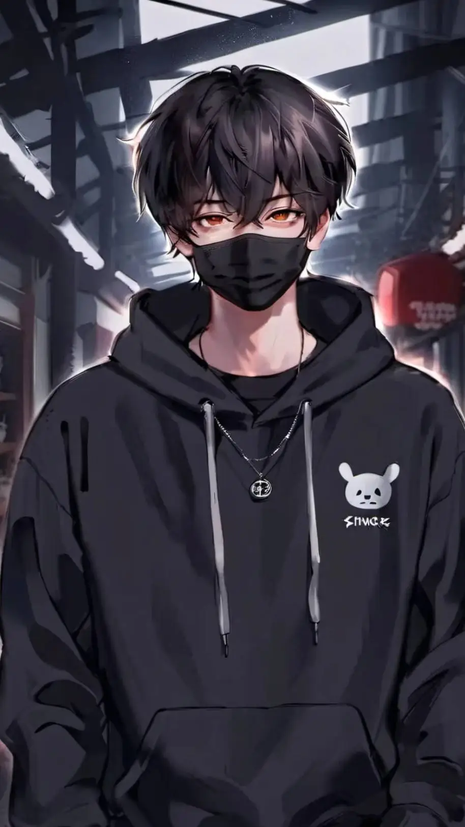 ai character: Matteo👁👄👁 background