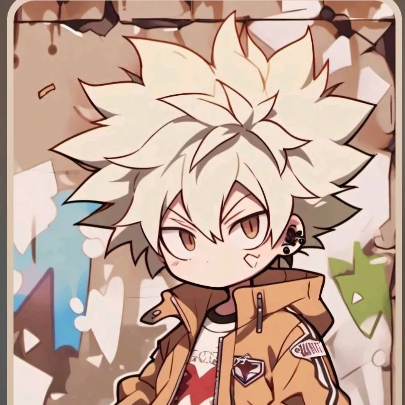 chat with ai character: Katsuki's lil. bro