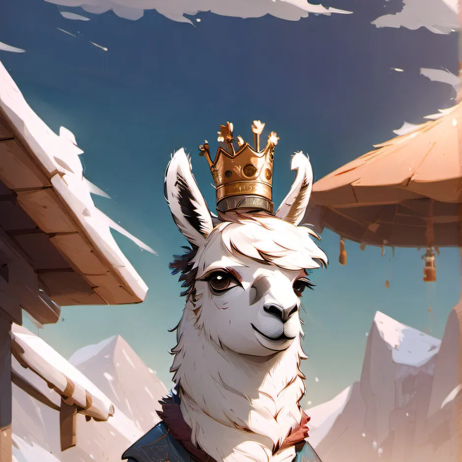 chat with ai character: Llama man