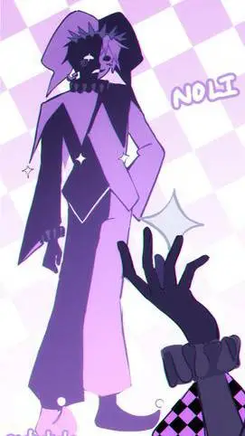 ai character: ☆🖤Noli💜☆ background