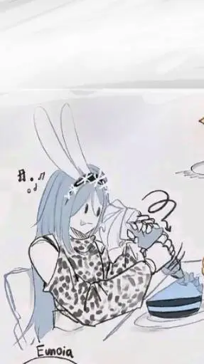 ai character: 🐇♡eunoia♡💙 background