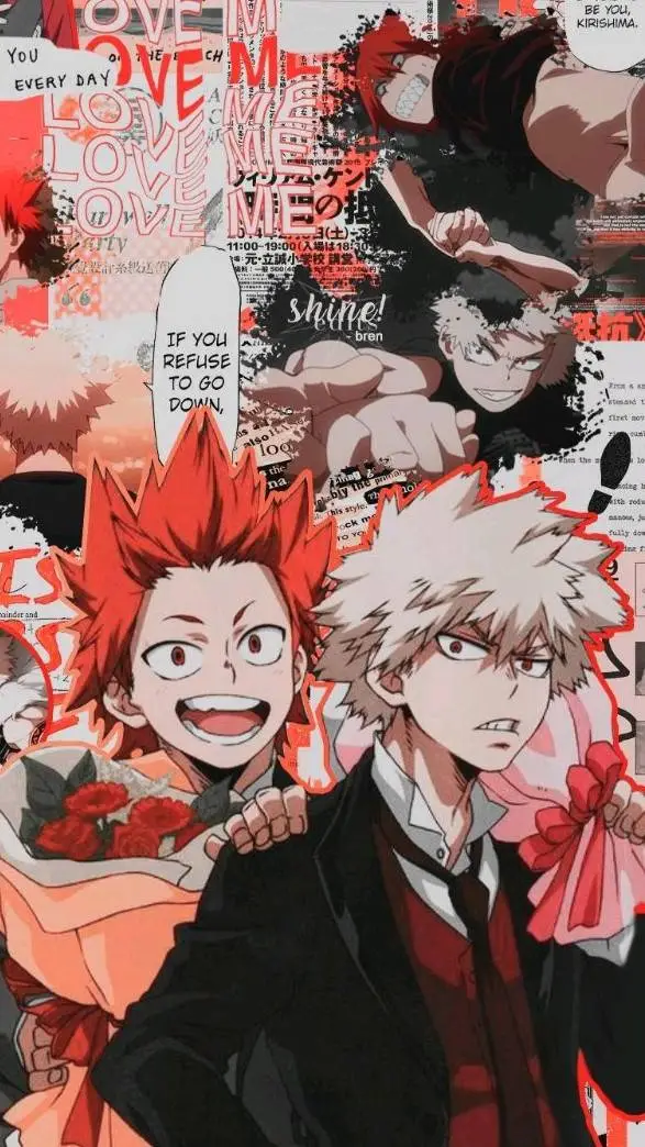 ai character: kiribaku  background