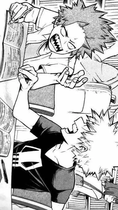 ai character: kiribaku  background