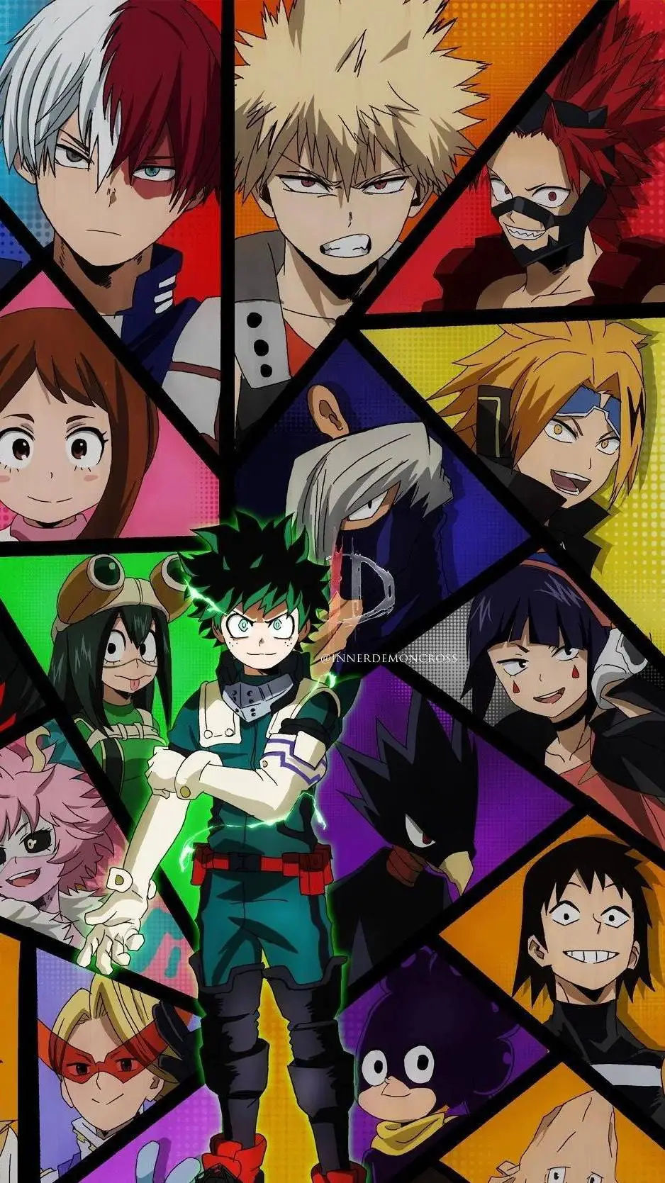 ai character: mha lily background