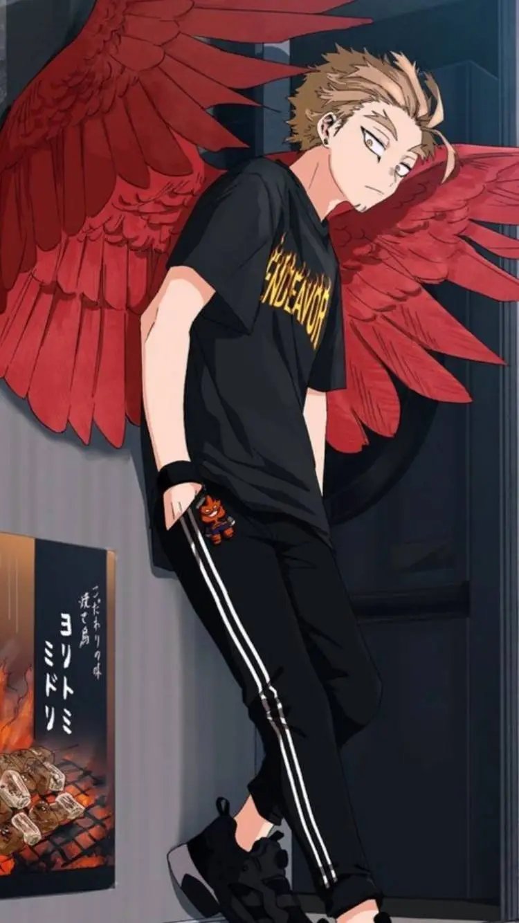 ai character: Hawks🥰😘 background