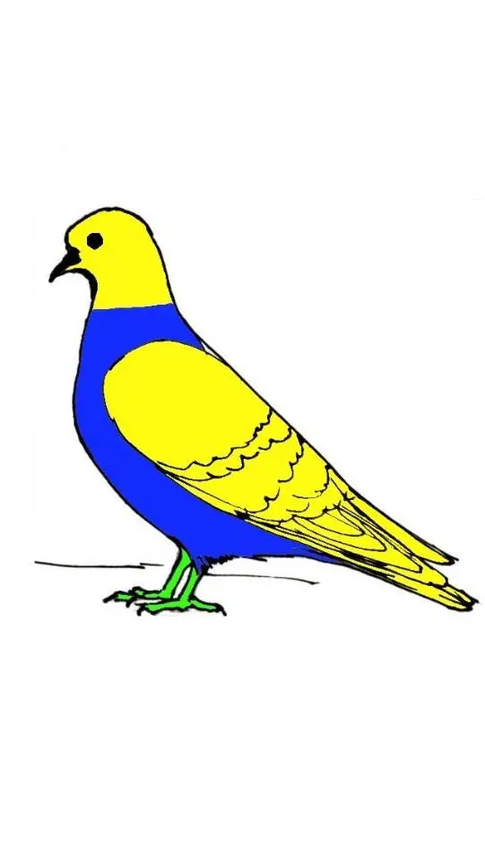 ai character: Noob pigeon background