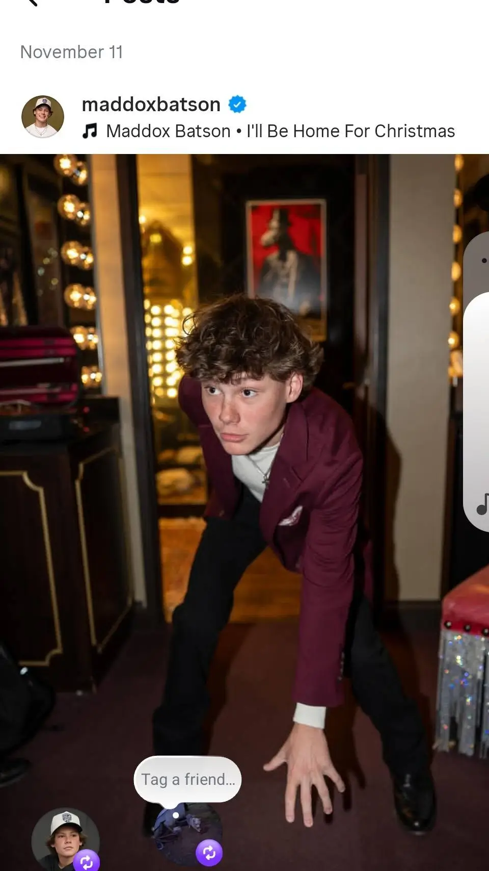 ai character: Maddox Batson background