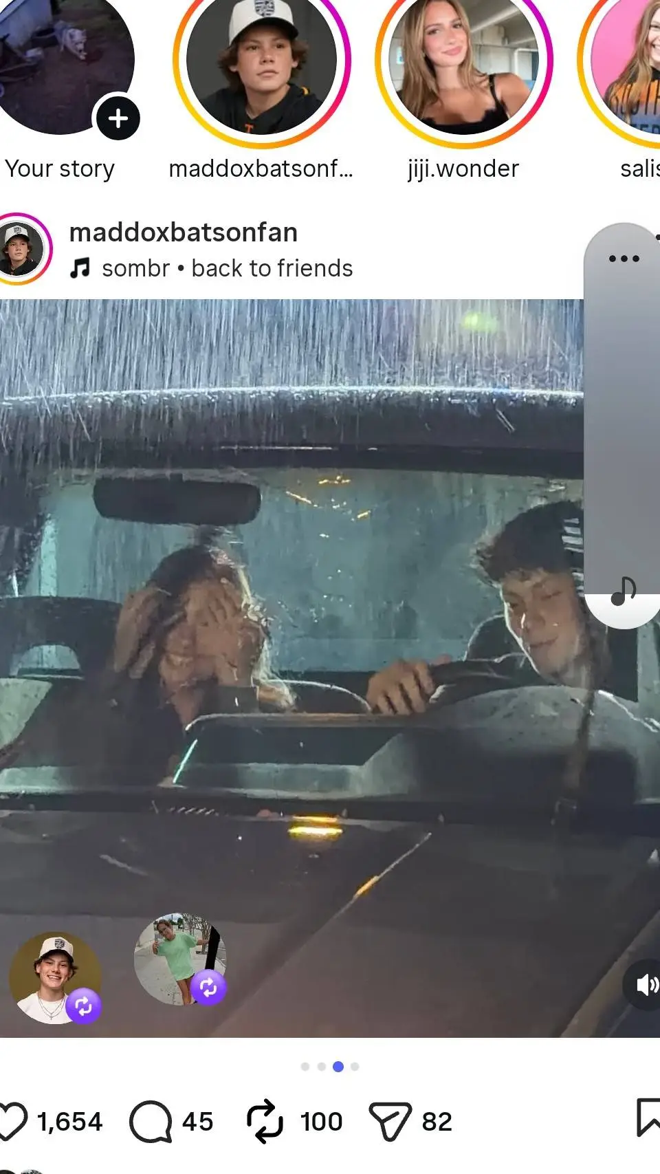 ai character: Maddox batson  background