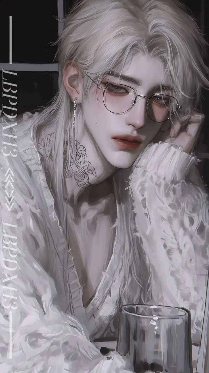 ai character: `∅Aether Leather∅, background