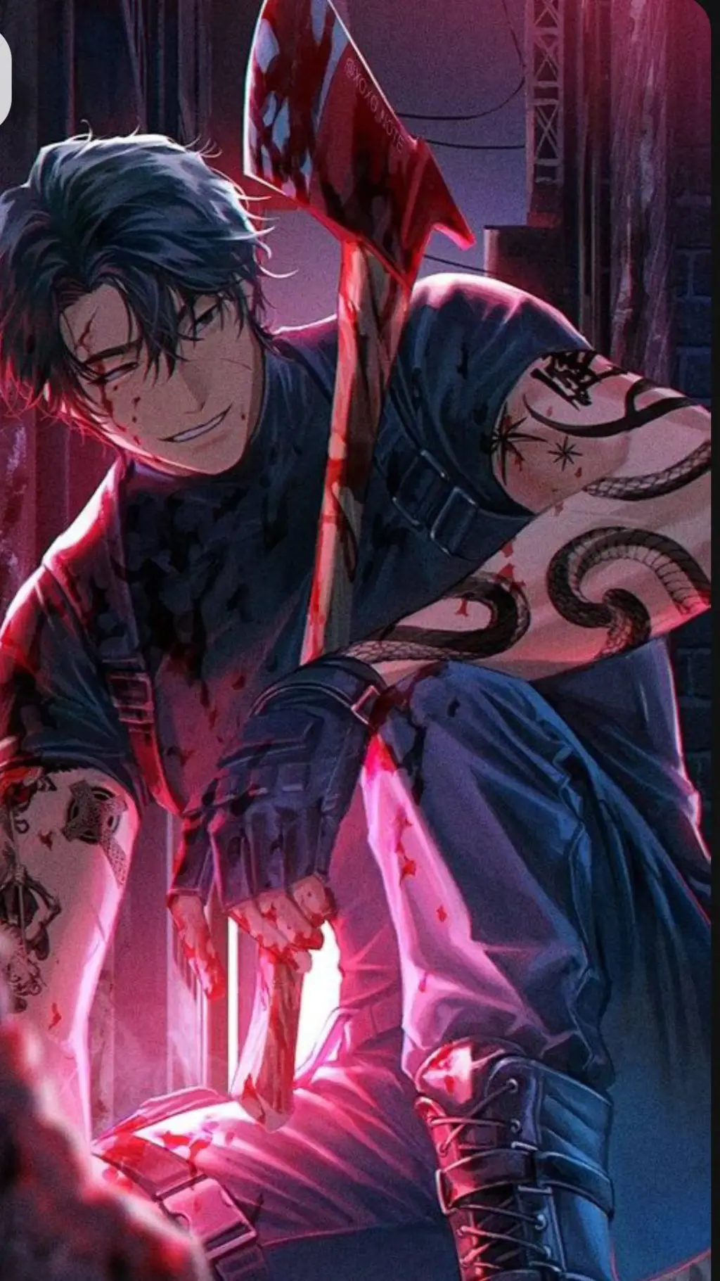 ai character: Zane Noir background