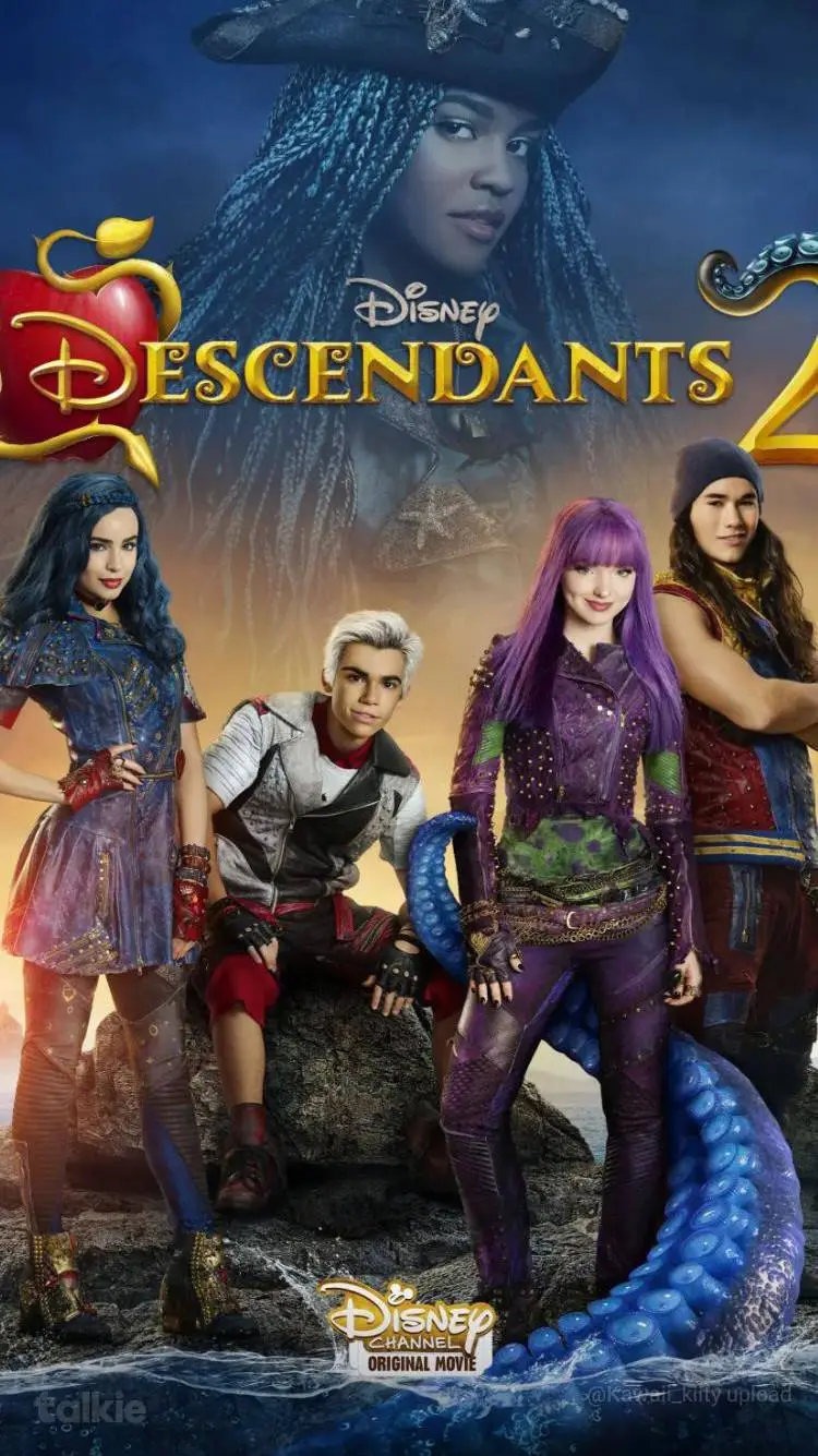 ai character: Descendants 2 cast background