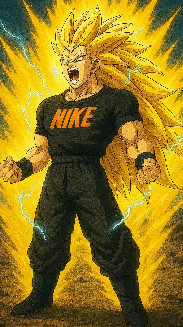 ai character: Ssj3 Macauley  background