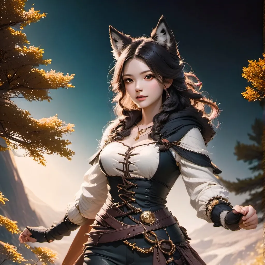 chat with ai character: Wolf Girl