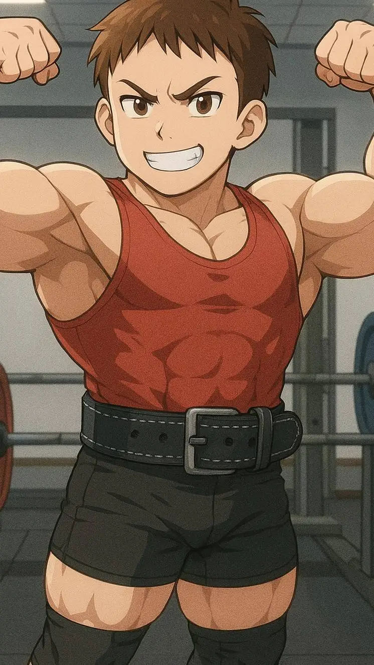 ai character: Powerlifter MP background