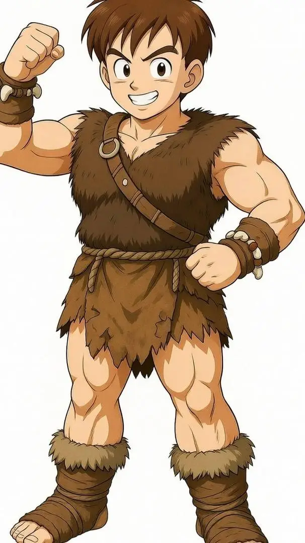 ai character: Neanderthalken mac background