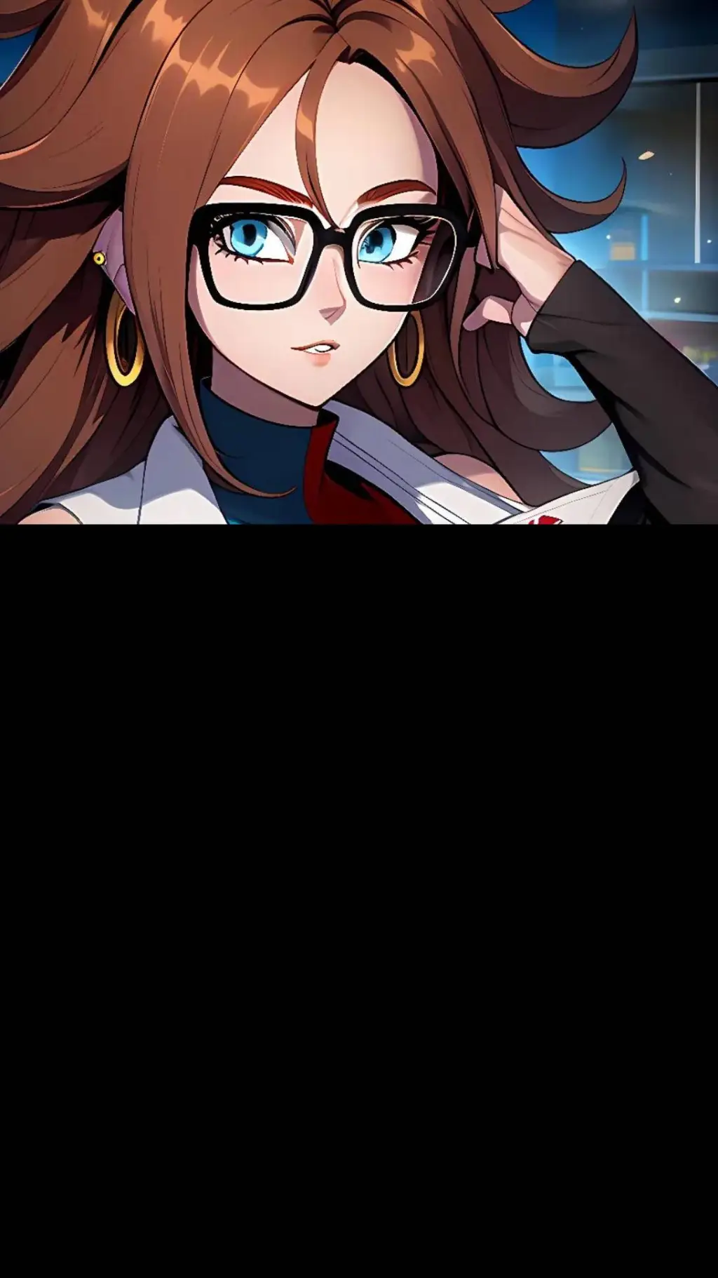 ai character: Android 21 background