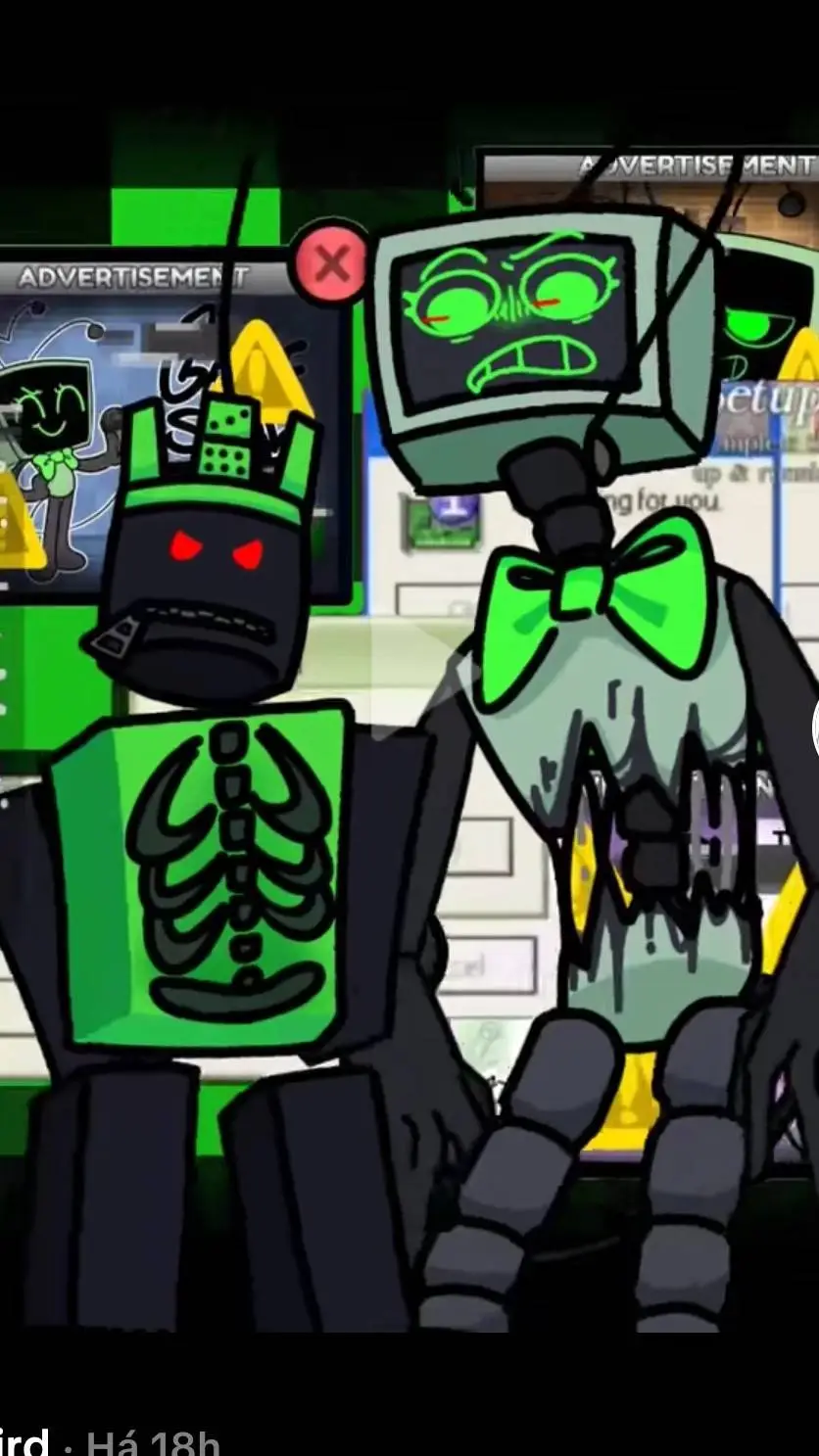 ai character: 1x1x1 twisted vee background