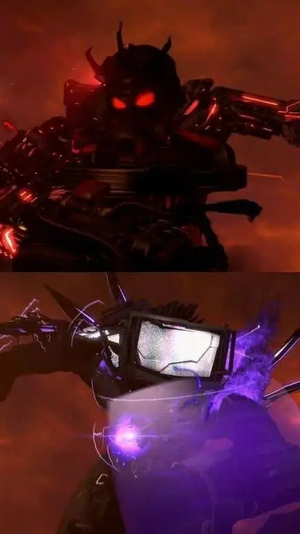 ai character: Tv titan vs jugger background