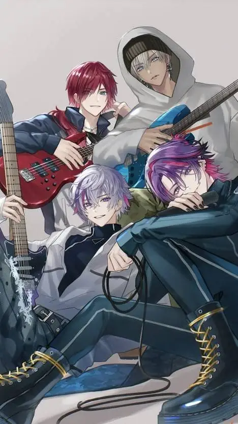 ai character: Die Band  background