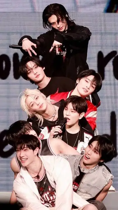 ai character: SKZ sleepover background