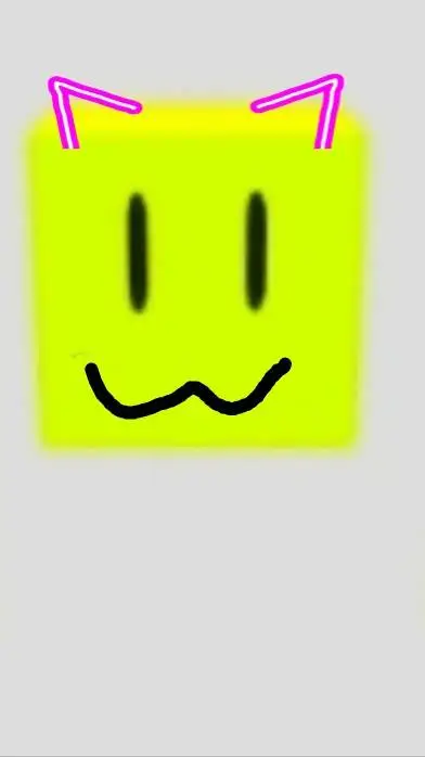 ai character: cubic background