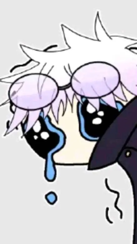 ai character: Sad Gojo background