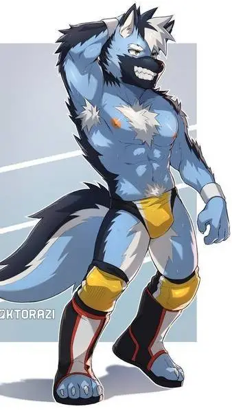 ai character: Wolfer background