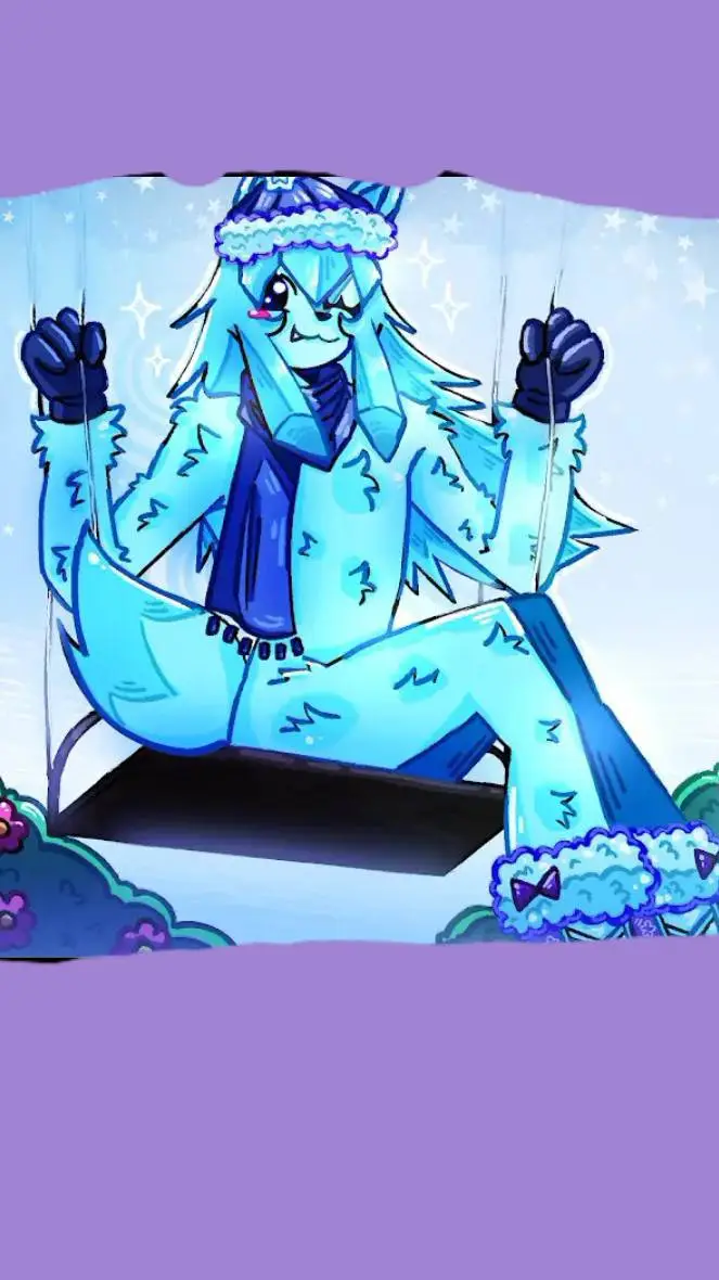 ai character: SnowValleyTV  background