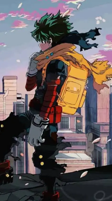 ai character: deku  background