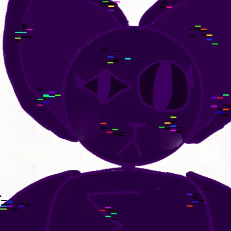chat with ai character: Purple furry ￼