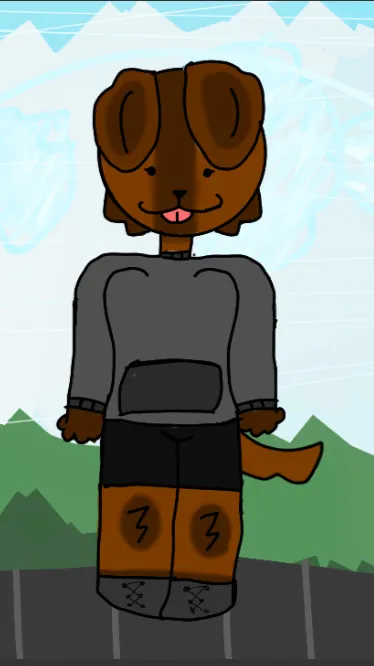 ai character: Dogly background