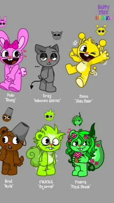 ai character: HappyTreeSpunki3   background