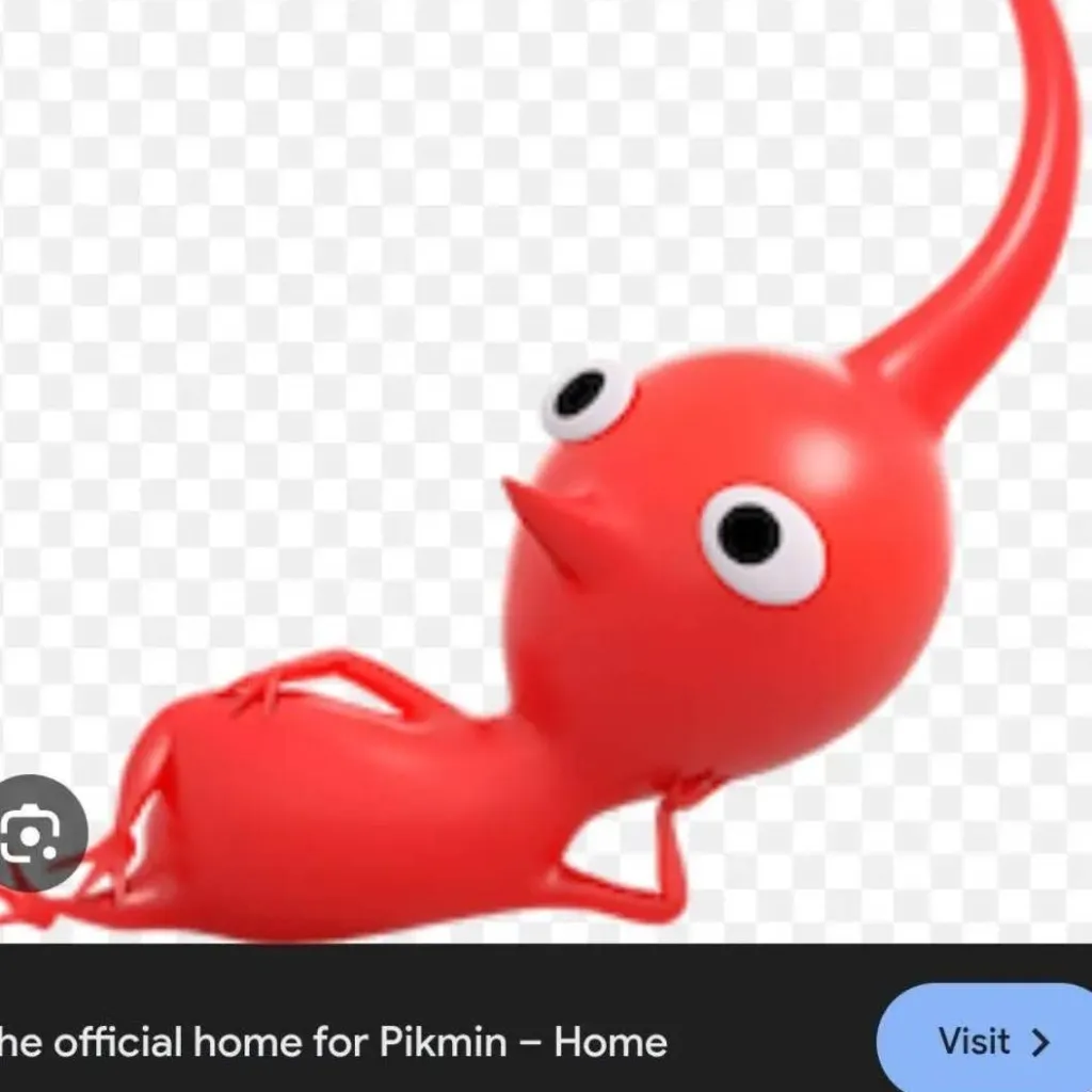chat with ai character: red pikmin