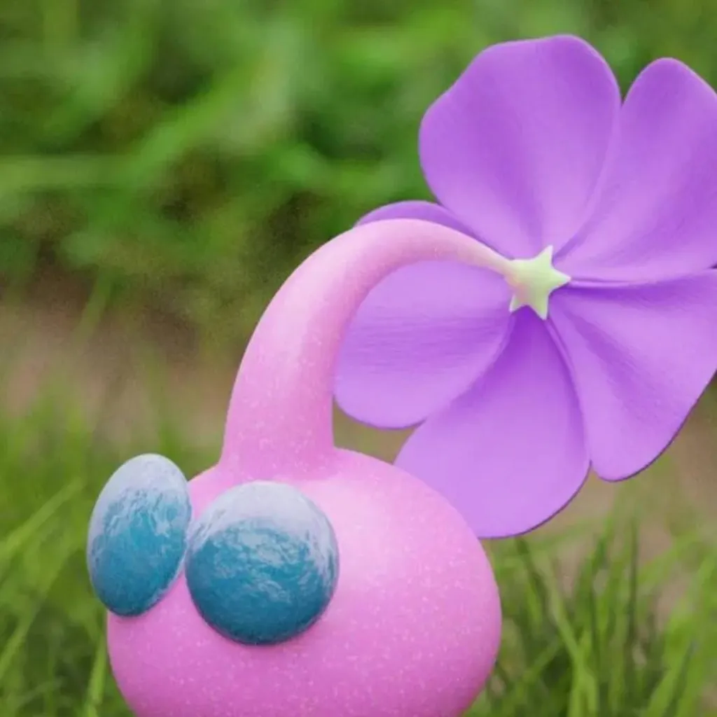 chat with ai character: winged pikmin