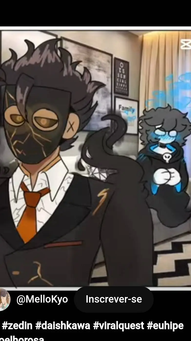 ai character: Viral e Zedin background