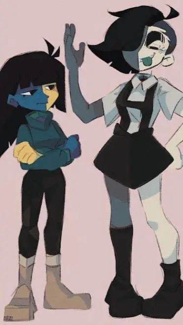 ai character: Ena animation background