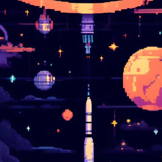 chat with ai character: space simulater