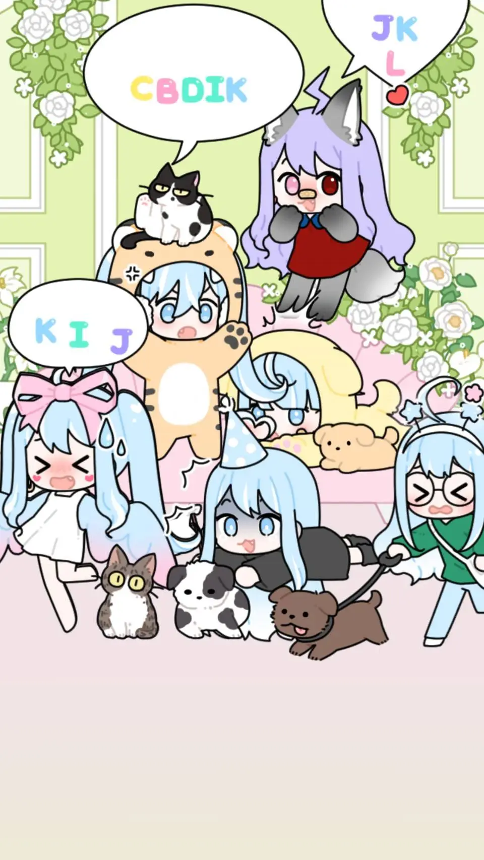 ai character: Leo  background