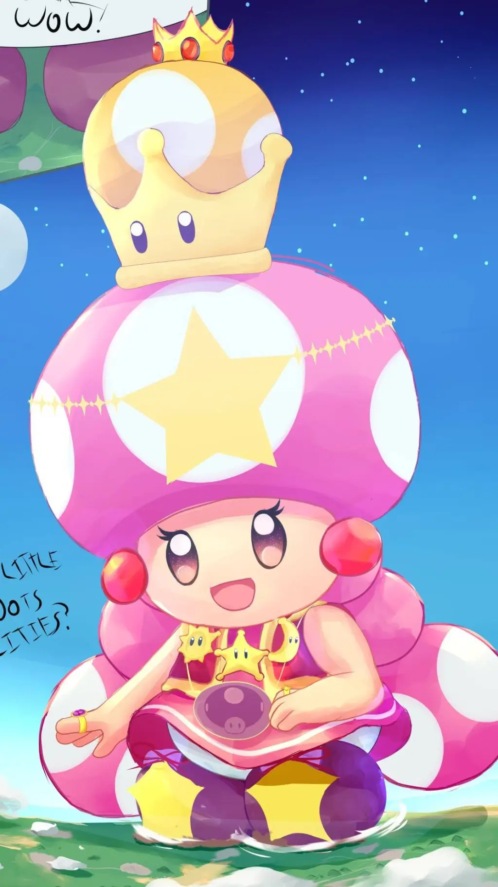 ai character: giganta toadette background